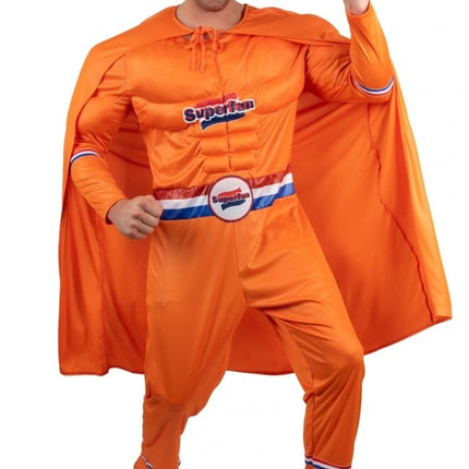 Feestbazaar Superfan Oranje Holland Man