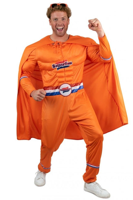 Feestbazaar Superfan Oranje Holland Man