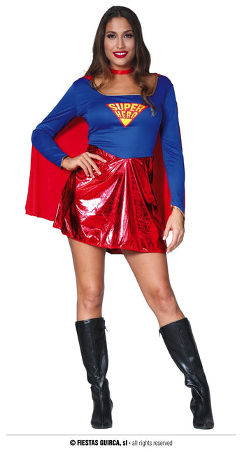 Feestbazaar Superhero kostuum dame