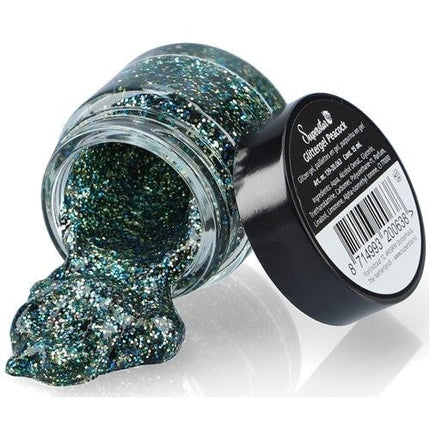 Feestbazaar Superstar Glittergel Peacock (15ml)