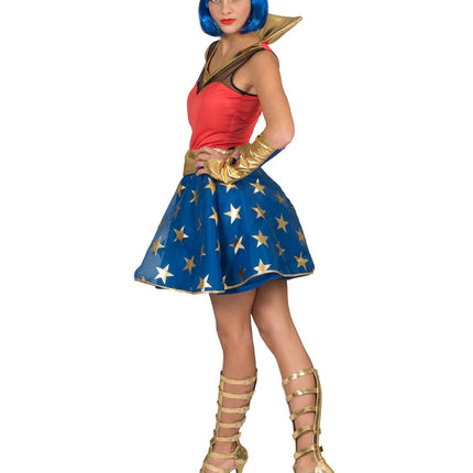 Feestbazaar Superwoman Jurk Dames