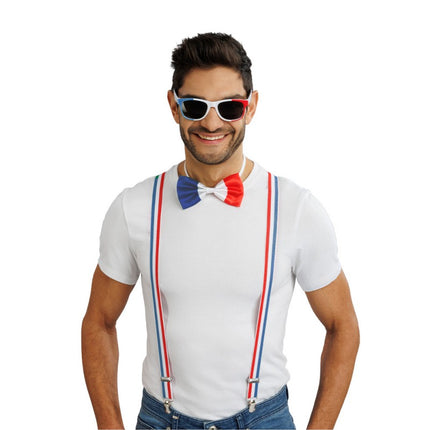 Feestbazaar Supporter Accessoires Set Frankrijk 3-delig