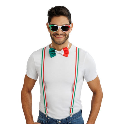 Feestbazaar Supporter Accessoires Set Italië 3-delig