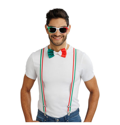 Feestbazaar Supporter Accessoires Set Italië 3-delig