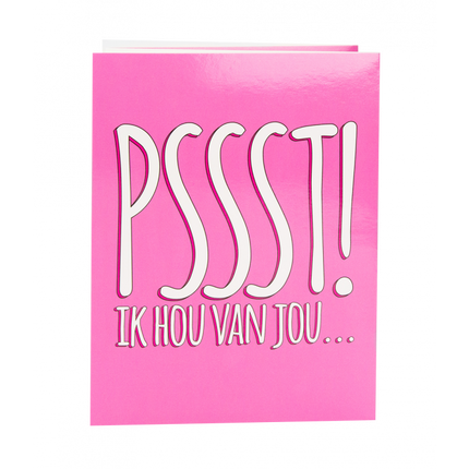 Feestbazaar Surprise Card - Ik hou van jou