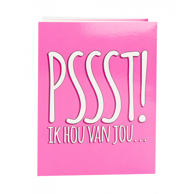 Feestbazaar Surprise Card - Ik hou van jou