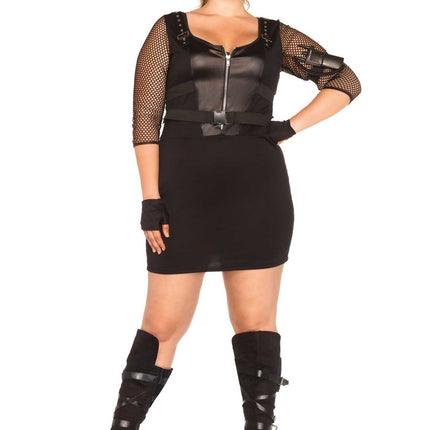 Feestbazaar Swat Jurk Plus Size Luxe