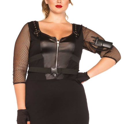 Feestbazaar Swat Jurk Plus Size Luxe