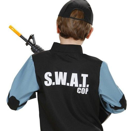 Feestbazaar S.w.a.t. kind kostuum