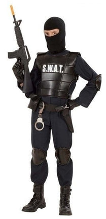 Feestbazaar S.W.A.T. kostuum officier kind