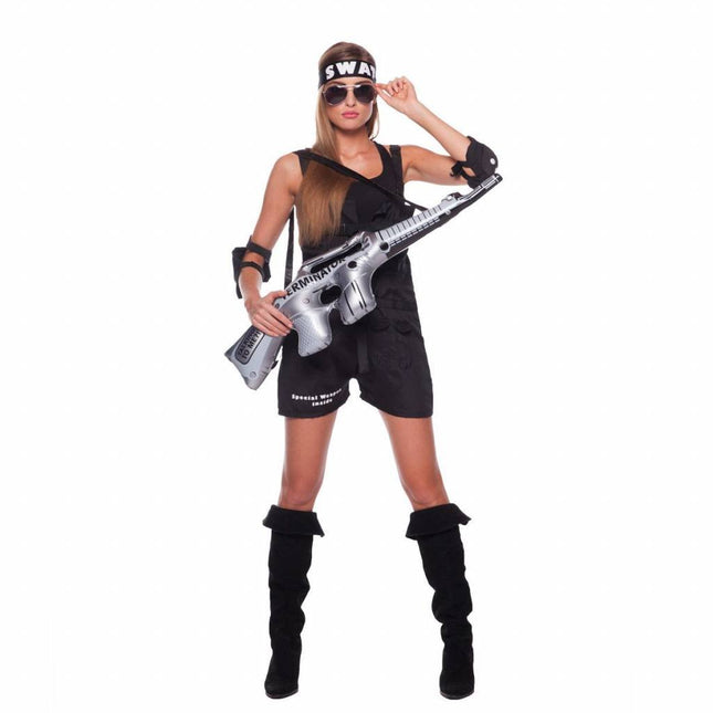 Feestbazaar SWAT Kostuum Vrouw 3-delig