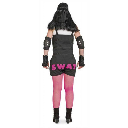 Feestbazaar SWAT Kostuum Vrouw 3-delig