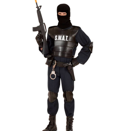 Feestbazaar S.w.a.t officier kostuum volwassen