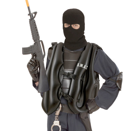 Feestbazaar SWAT vest opblaasbaar volwassenen