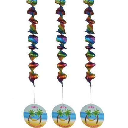 Feestbazaar Swirls 'Met Pensioen' - 3 stuks