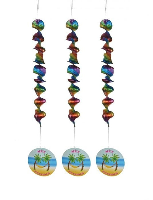 Feestbazaar Swirls 'Met Pensioen' - 3 stuks