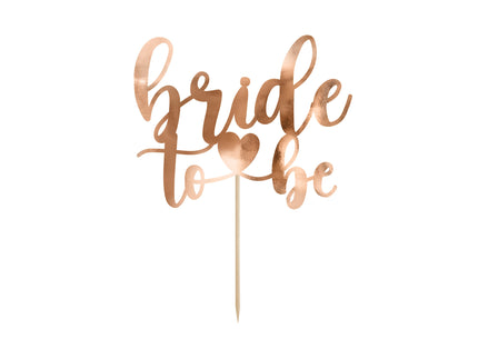 Feestbazaar Taart Topper 'Bride To Be'