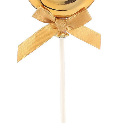 Feestbazaar Taart Topper Cijfer 0 Goud