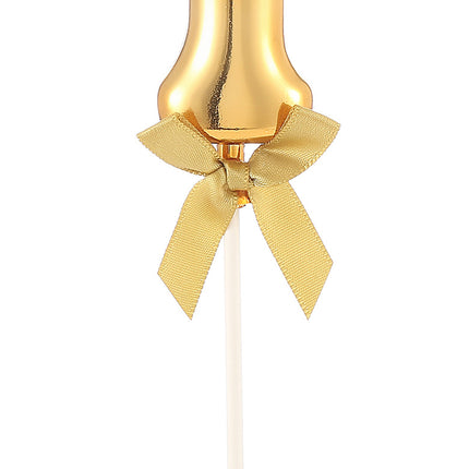 Feestbazaar Taart Topper cijfer 1 Goud