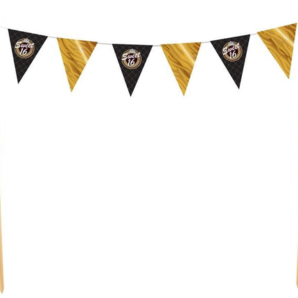 Feestbazaar Taartdecoratie Slingers Sweet 16