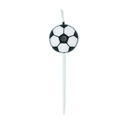 Feestbazaar Taartkaarsjes Voetbal (5st)