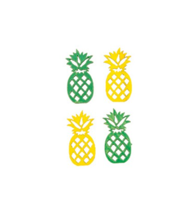 Feestbazaar Tafelconfetti Ananas Hout (18st)