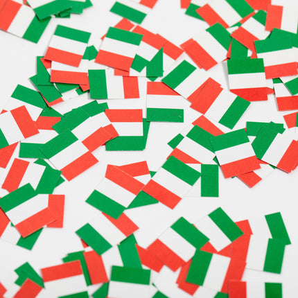 Feestbazaar Tafelconfetti Italiaanse Vlag (150st)