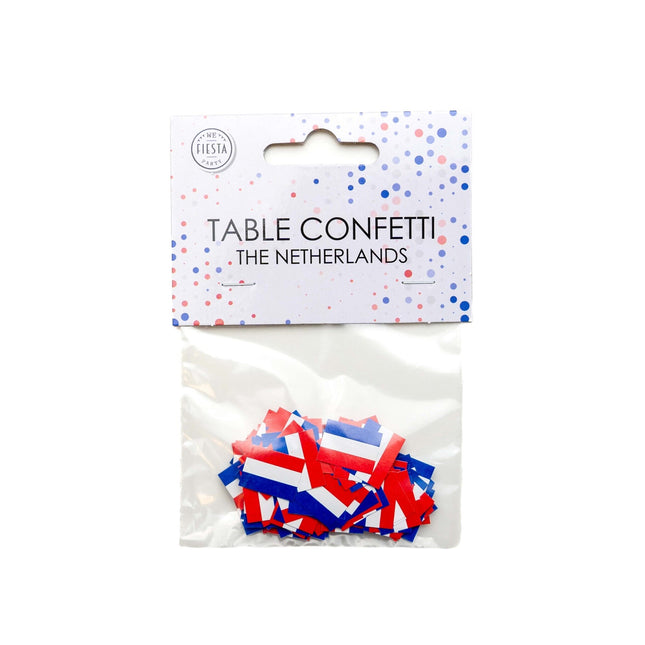 Feestbazaar Tafelconfetti Nederlandse Vlag (150st)