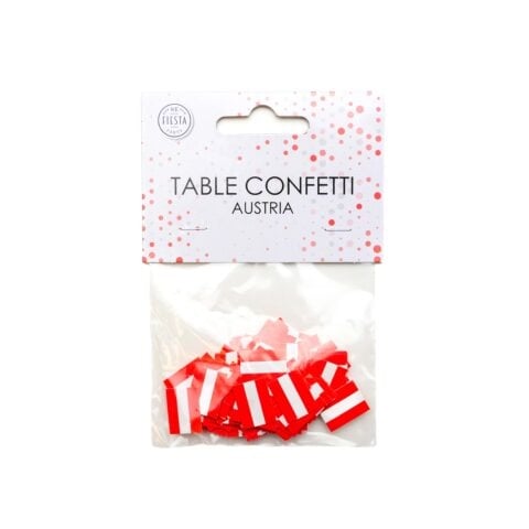 Feestbazaar Tafelconfetti Oostenrijkse Vlag (150st)