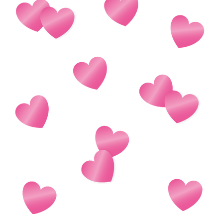 Feestbazaar Tafelconfetti Pink Hartjes (14gr)