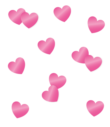 Feestbazaar Tafelconfetti Pink Hartjes (14gr)