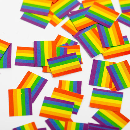 Feestbazaar Tafelconfetti Regenboog Pride (150st)