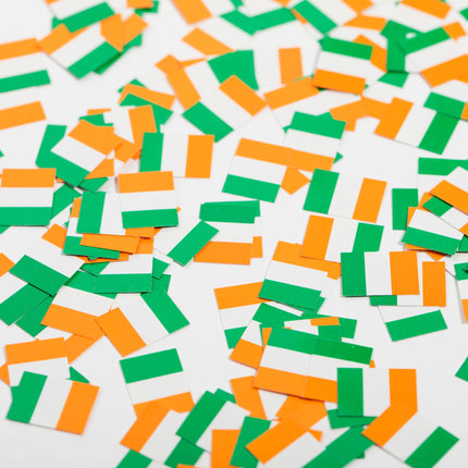 Feestbazaar Tafelconfetti Vlag Ierland (150st)