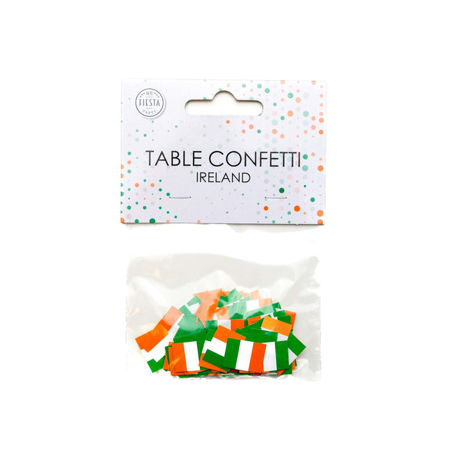 Feestbazaar Tafelconfetti Vlag Ierland (150st)