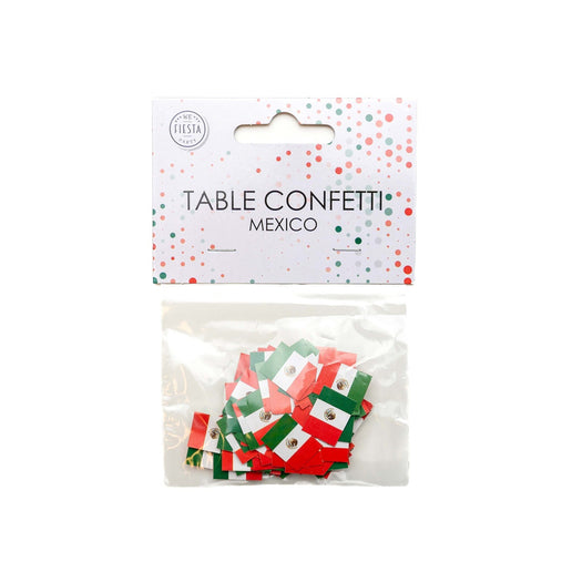 Feestbazaar Tafelconfetti Vlag Mexico (150st)