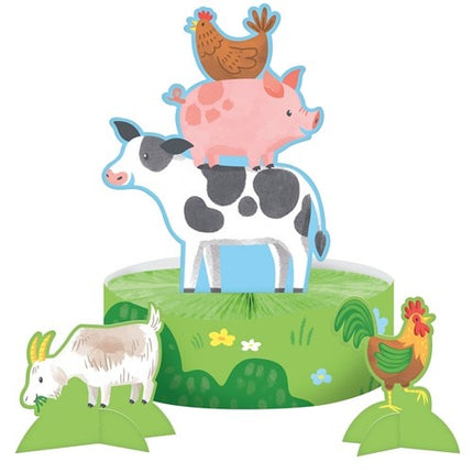 Feestbazaar Tafeldecoratie Boerderijdieren Farmhouse Fun