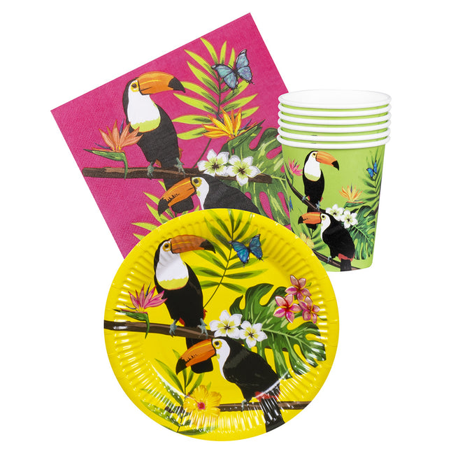 Feestbazaar Tafeldecoratie Set Toekan