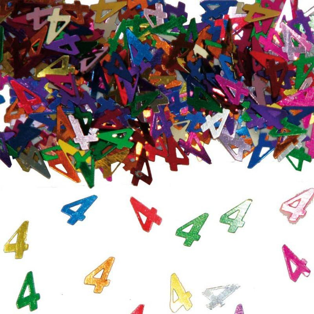 Feestbazaar Tafeldecoratie / sierconfetti nummer 4