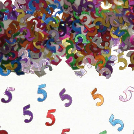 Feestbazaar Tafeldecoratie / sierconfetti nummer 5