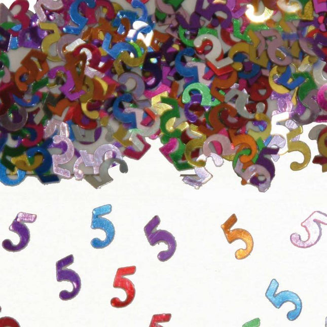 Feestbazaar Tafeldecoratie / sierconfetti nummer 5