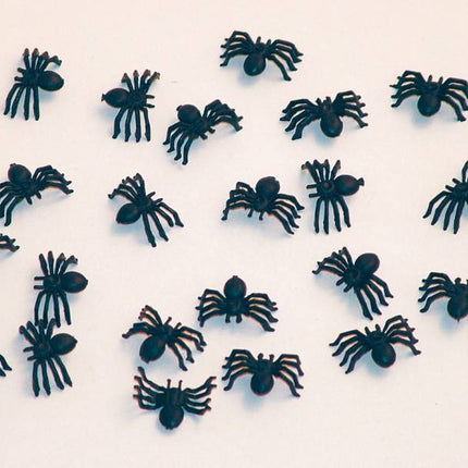 Feestbazaar Tafeldecoratie spinnen 2cm (25st)