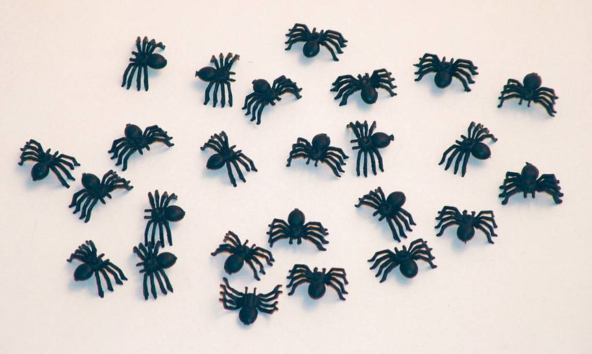 Feestbazaar Tafeldecoratie spinnen 2cm (25st)