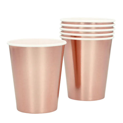 Feestbazaar Tafelgerei Set Rosé Goud (24st)