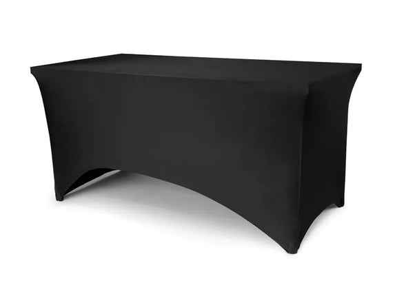 Feestbazaar Tafelhoes Zwart Stretch Spandex 183x76x74cm