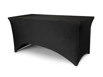 Feestbazaar Tafelhoes Zwart Stretch Spandex 183x76x74cm