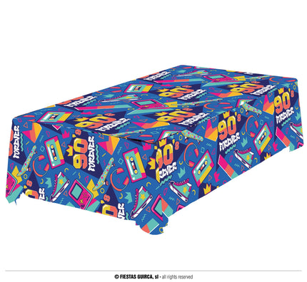 Feestbazaar Tafelkleed 90's Forever (137x274cm)