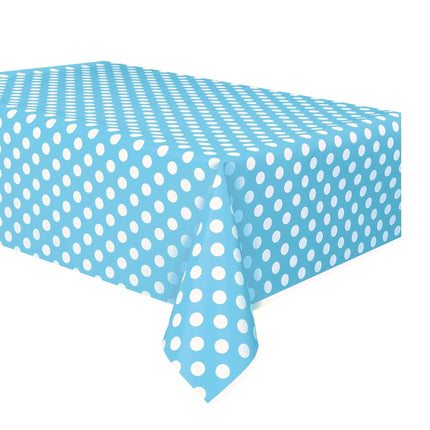 Feestbazaar Tafelkleed Blauw Met Stippen