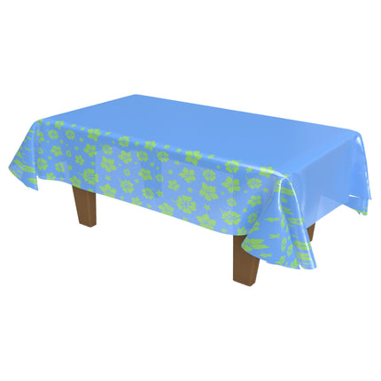Feestbazaar Tafelkleed Blue Tropical Flowers