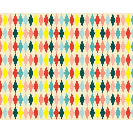 Feestbazaar Tafelkleed Colorful Diamonds 180x120cm