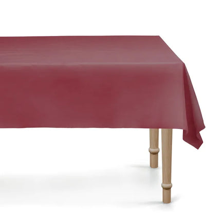 Feestbazaar Tafelkleed Donkerrood (137x183cm)